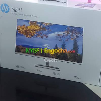 27 InchBrand New  With manualHp  MONITOR Frameless monitor Screen siz 